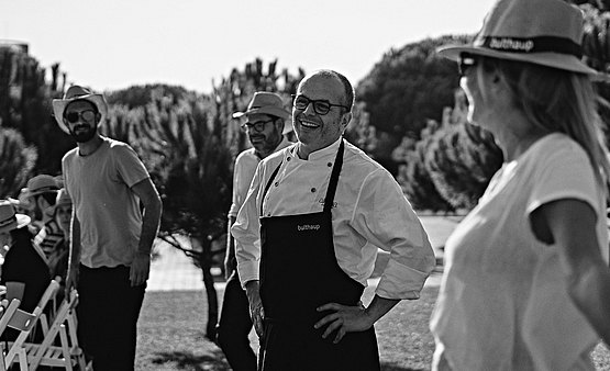 It is the third consecutive year that we have the chef Jordi Vilà for our annual event in La Ricarda.